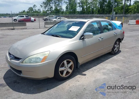 2004 Honda Accord 2.4 Ex из США, поврежденный, VIN 1HGCM56634A011618